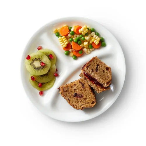 Alternative view of Corelle® Versatile Winter Frost White 8.5 Divided Salad Plate