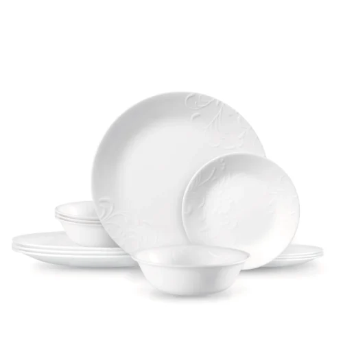 Corelle® Versatile Madeline 12-piece Dinnerware Set, Service for 4