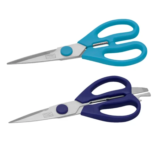 Corelle Chicago Chicago Cutlery 2-piece Kitchen Shears in Blueberry and Blue Frost