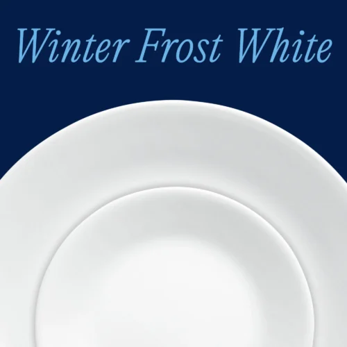 Alternative view of Corelle® Versatile Winter Frost White 50-piece Dinnerware Set, Service for 8, EXCLUSIVE