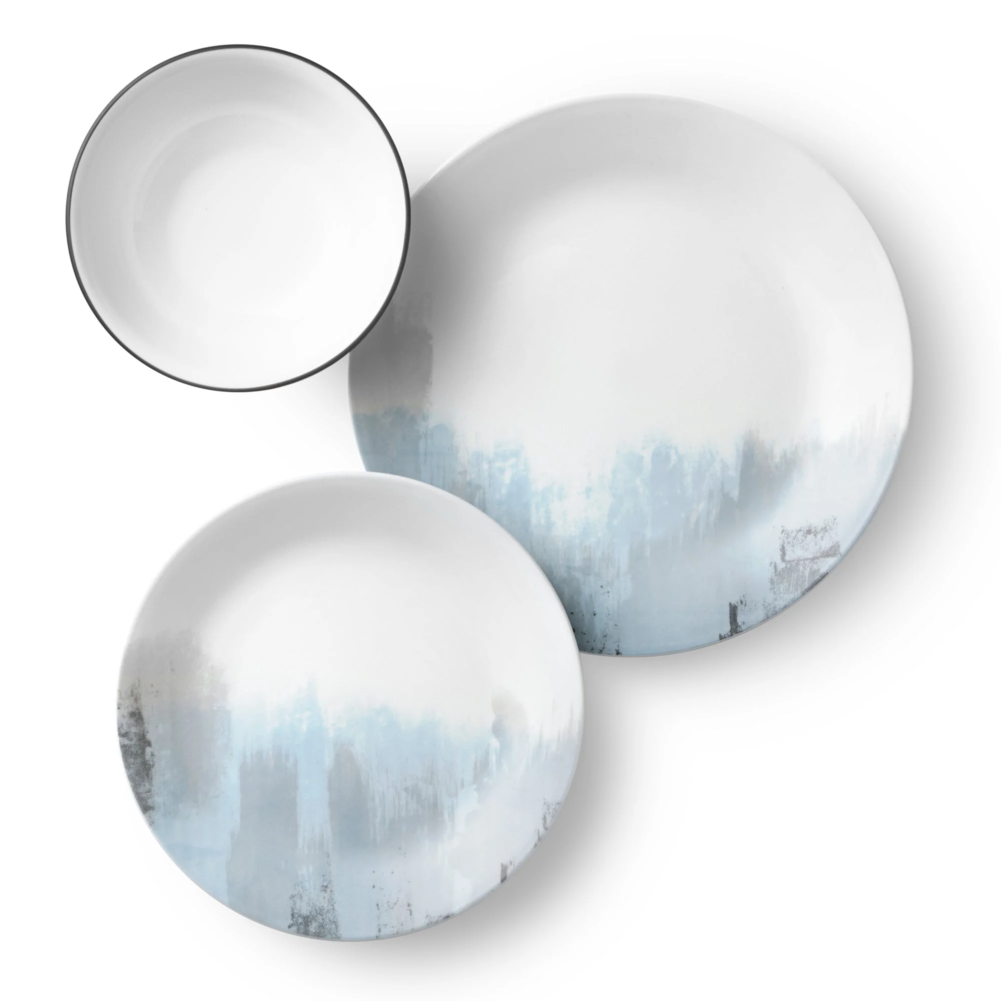 Corelle® Versatile Tranquil Reflections 12-piece Dinnerware Set, Service for 4 - Image 3