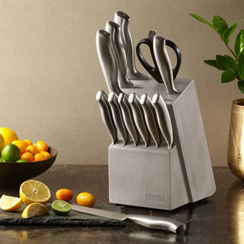 Alternative view of Corelle Chicago Chicago Cutlery® Insignia Steel™ 13-piece Block Set
