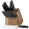 Corelle Chicago Chicago Cutlery® Insignia Classic 18-piece Block Set with Built-in Sharpener