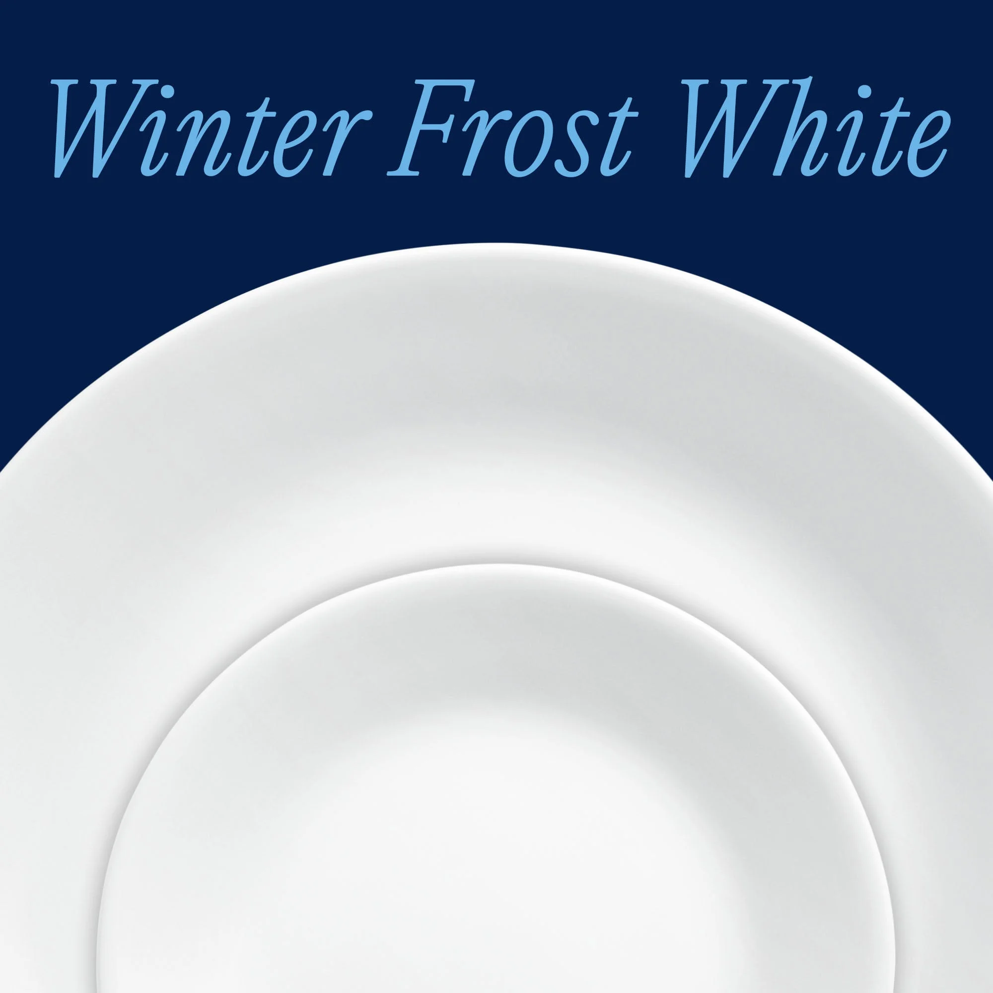Corelle® Versatile Winter Frost White 16-piece Mugless Dinnerware Set, Service for 4 - Image 2