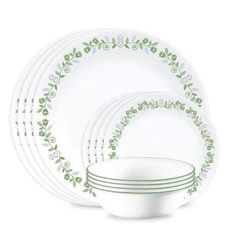 Corelle® Versatile Bryndle 12-Piece Glass Dinnerware Set, Service for 4