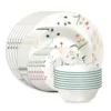 Corelle® Versatile Wildflower Scatter 32-piece Dinnerware Set, Service for 8