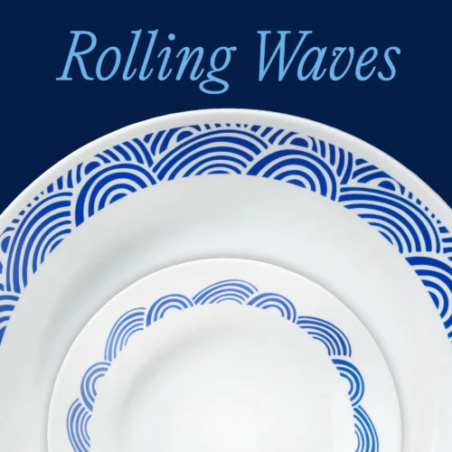 Alternative view of Corelle® Versatile Rolling Waves 12-piece Dinnerware Set, Service for 4