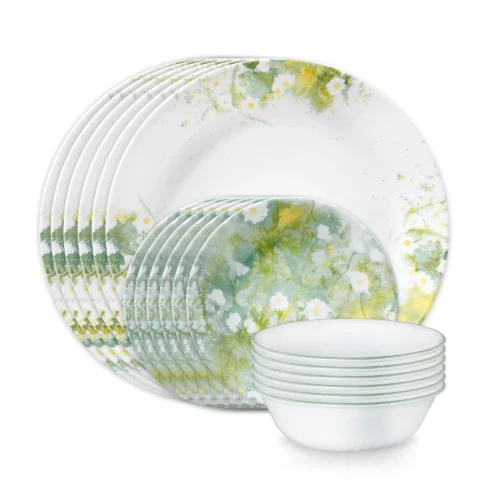 Corelle® Versatile Beverly 18-piece Dinnerware Set, Service for 6