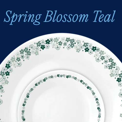 Alternative view of Corelle® Versatile Spring Blossom Green II 18-piece Dinnerware Set, Service for 6