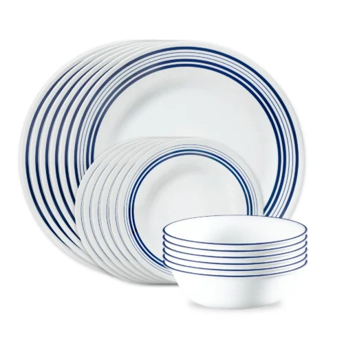 Corelle® Versatile Leo 18-piece Dinnerware Set, Service for 6