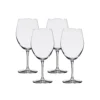 Lucaris Bangkok Bliss Bordeaux Glasses (4-Pieces), 25-ounce, Dishwasher Safe, Lead-free Crystalline