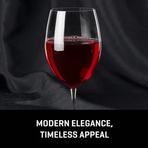 Alternative view of Lucaris Bangkok Bliss Bordeaux Glasses (4-Pieces), 25-ounce, Dishwasher Safe, Lead-free Crystalline