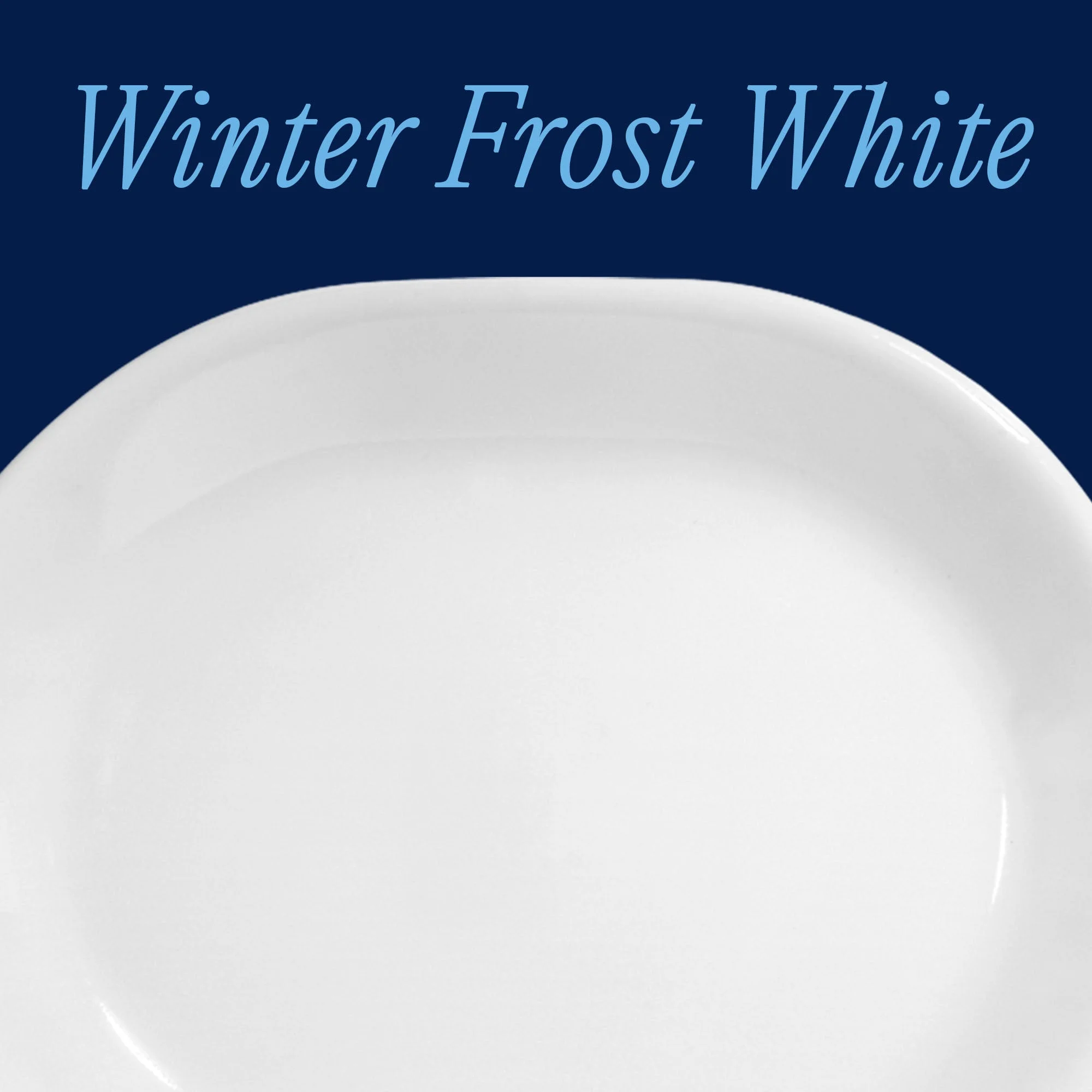 Corelle® Versatile Winter Frost White 12.25 Serving Platter - Image 2