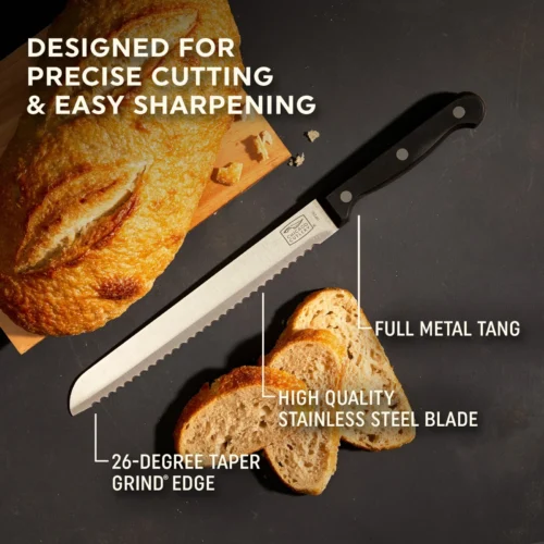 Alternative view of Corelle Chicago Chicago Cutlery® Essentials 8 Bread Knife