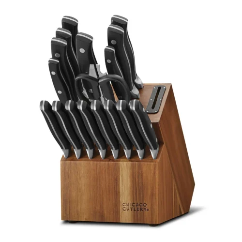 Alternative view of Corelle Chicago Chicago Cutlery® Insignia Classic 18-piece Block Set with Built-in Sharpener