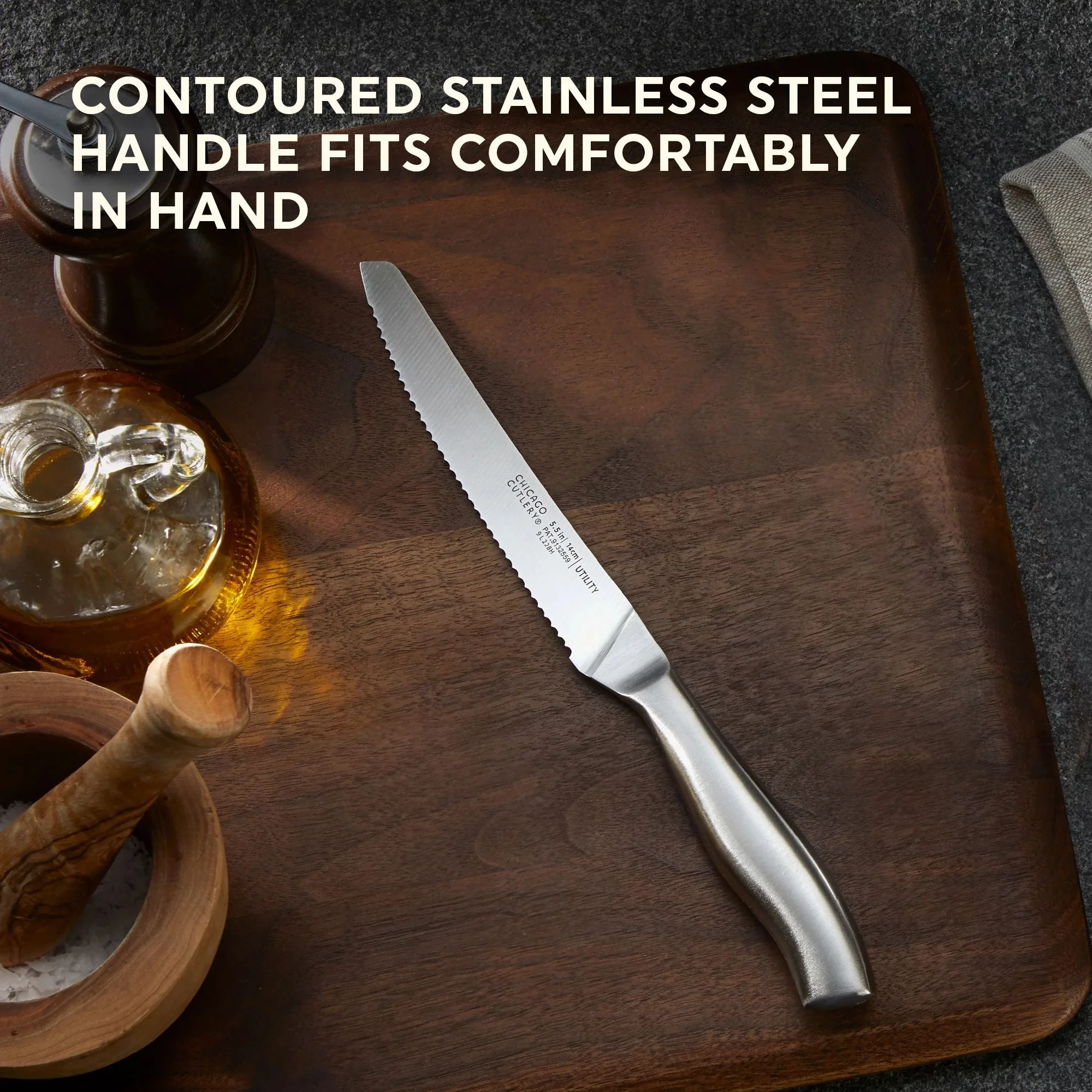 Corelle Chicago Chicago Cutlery® Insignia Steel™ 3-piece Knife Set - Image 3