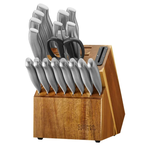 Alternative view of Corelle Chicago Chicago Cutlery® Insignia Steel™ 18-piece Block Set