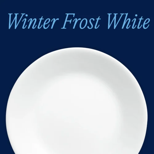 Alternative view of Corelle® Versatile Winter Frost White 6.75 Appetizer Plates, 6-pack