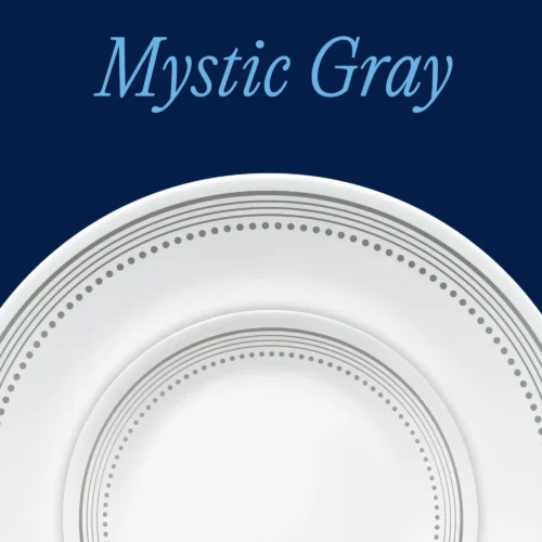 Alternative view of Corelle® Versatile Mystic Gray 18-piece Mugless Dinnerware Set, Service for 6