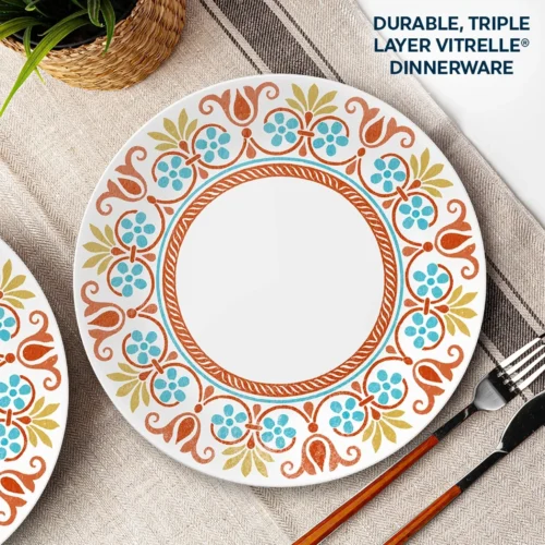 Alternative view of Corelle® Versatile Global Collection Terracotta Dreams 10.25 Dinner Plate