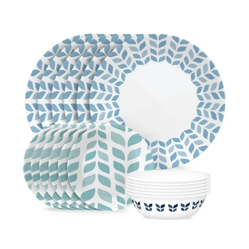 Corelle® Versatile Global Collection Northern Pines 18-piece Dinnerware Set, Service for 6