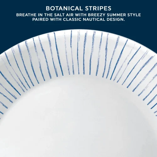 Alternative view of Corelle® Versatile Botanical Stripes 10.25 Dinner Plate