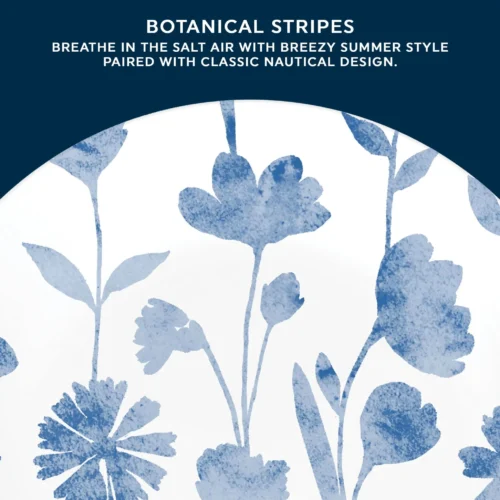 Alternative view of Corelle® Versatile Botanical Stripes 8.5 Salad Plate, Floral