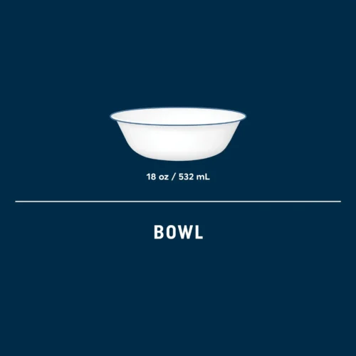 Alternative view of Corelle® Versatile Botanical Stripes 18-ounce Cereal Bowl