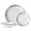 Corelle® Versatile Ocean Blues 12-piece Dinnerware Set, Service for 4