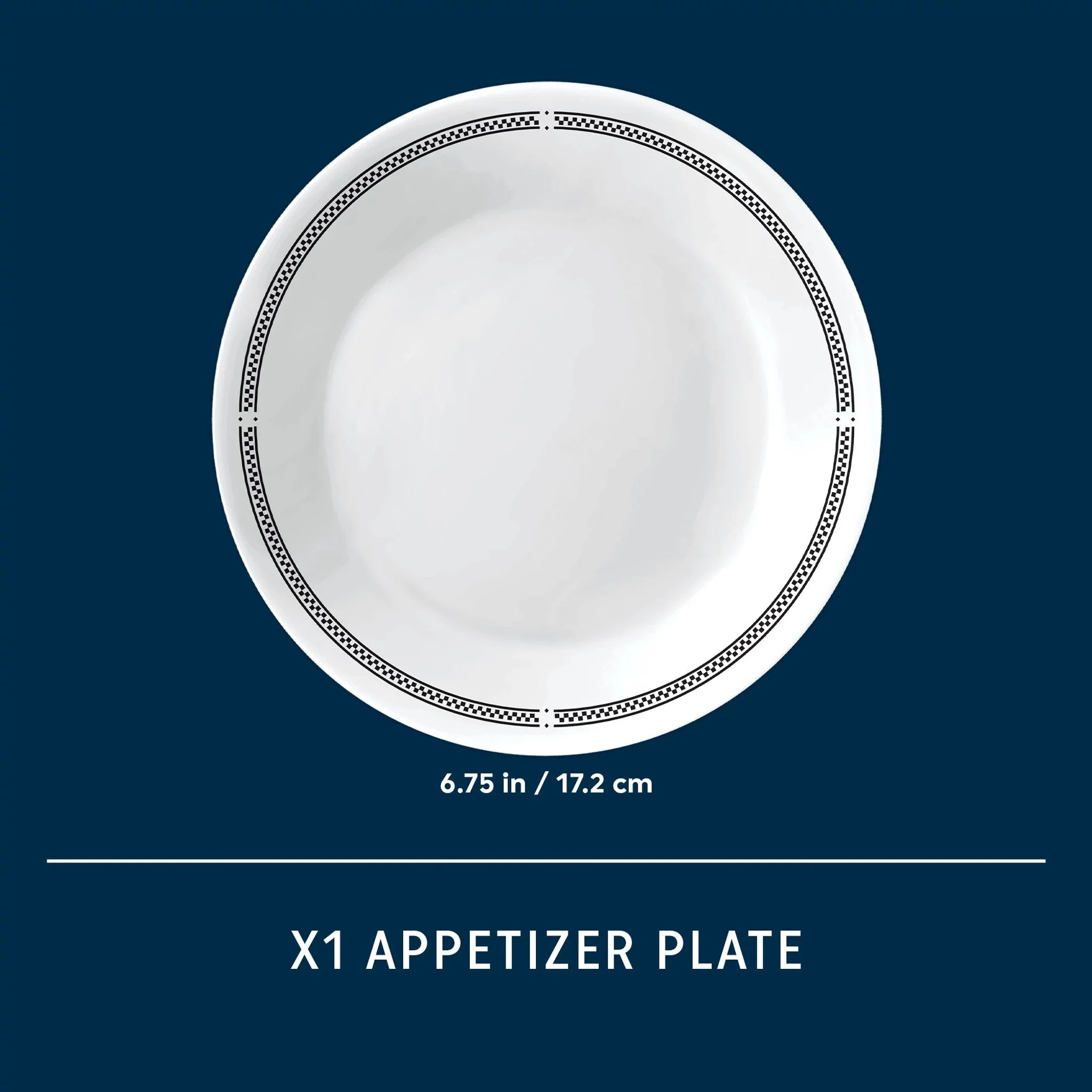 Corelle® Versatile Brasserie 6.75 Appetizer Plate - Image 3