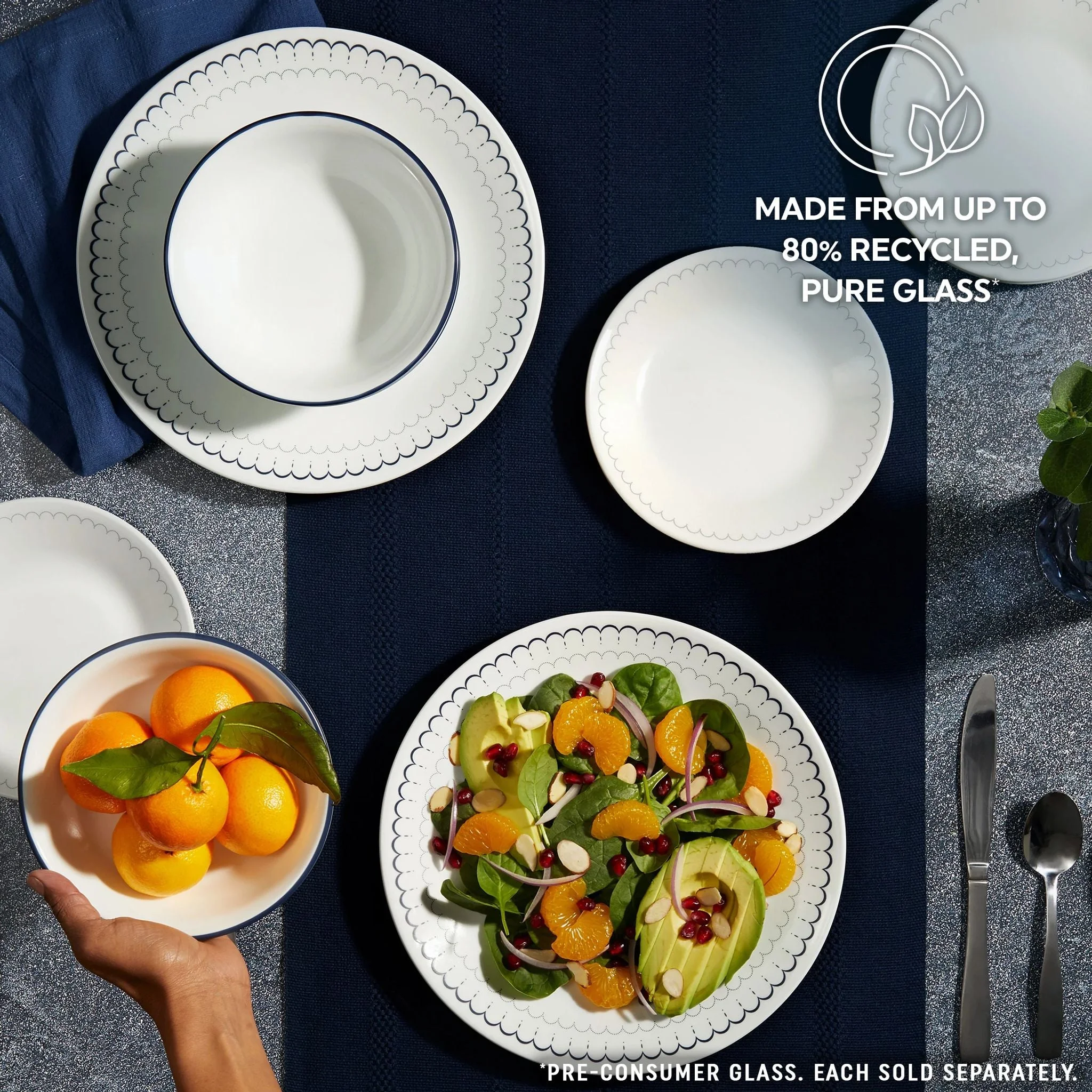 Corelle® Versatile Caspian Lace 10.25 Dinner Plates, 6-pack - Image 5