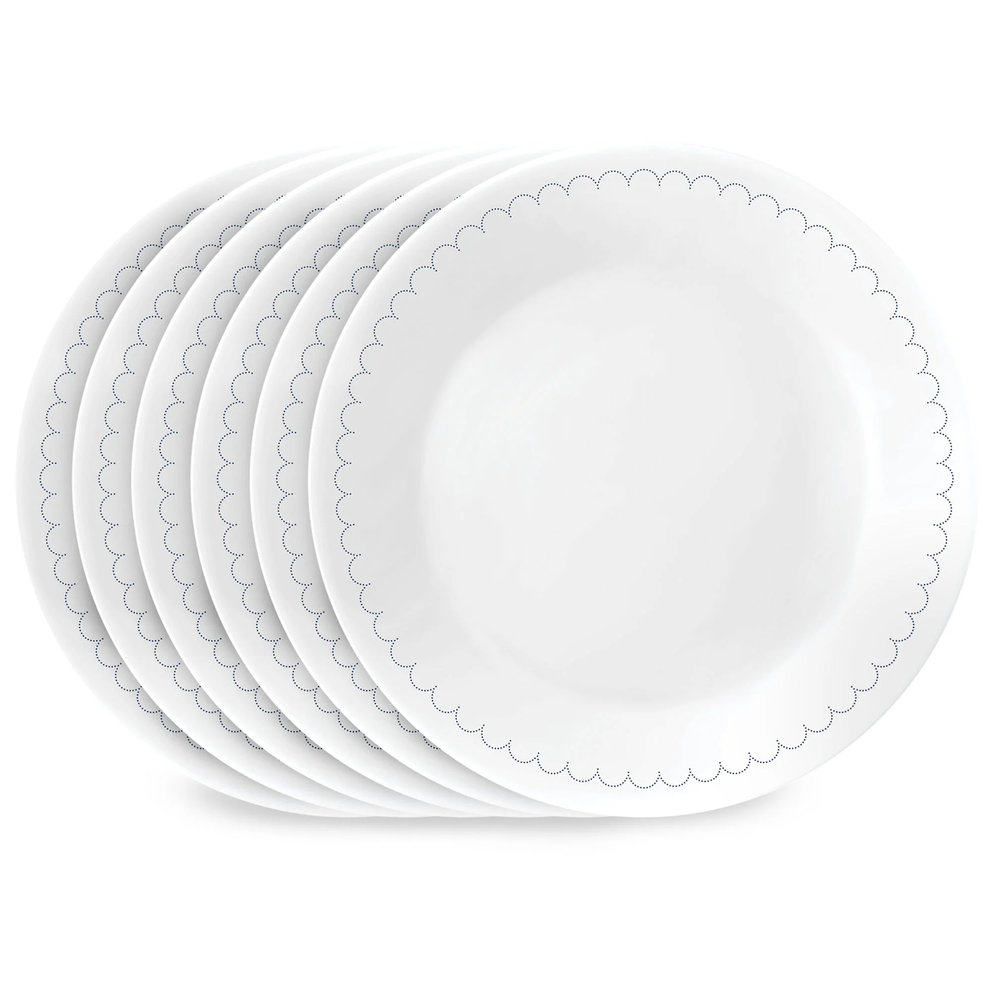 Corelle® Versatile Caspian Lace 6.75 Appetizer Plate, 6-pack