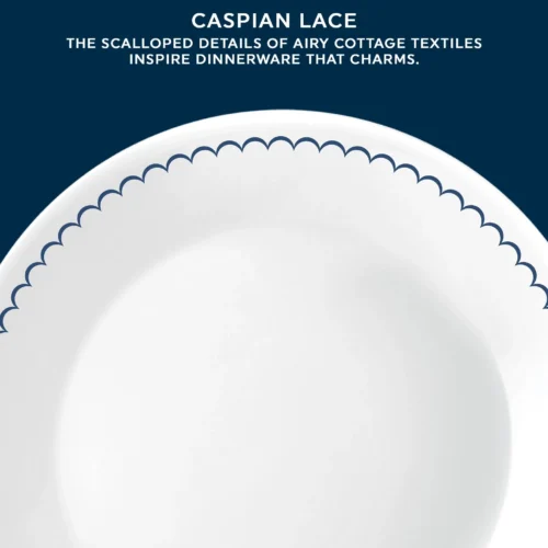 Alternative view of Corelle® Versatile Caspian Lace 8.5 Lunch Plate, 6 pack