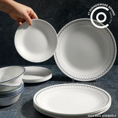 Alternative view of Corelle® Versatile Caspian Lace 6.75 Appetizer Plate