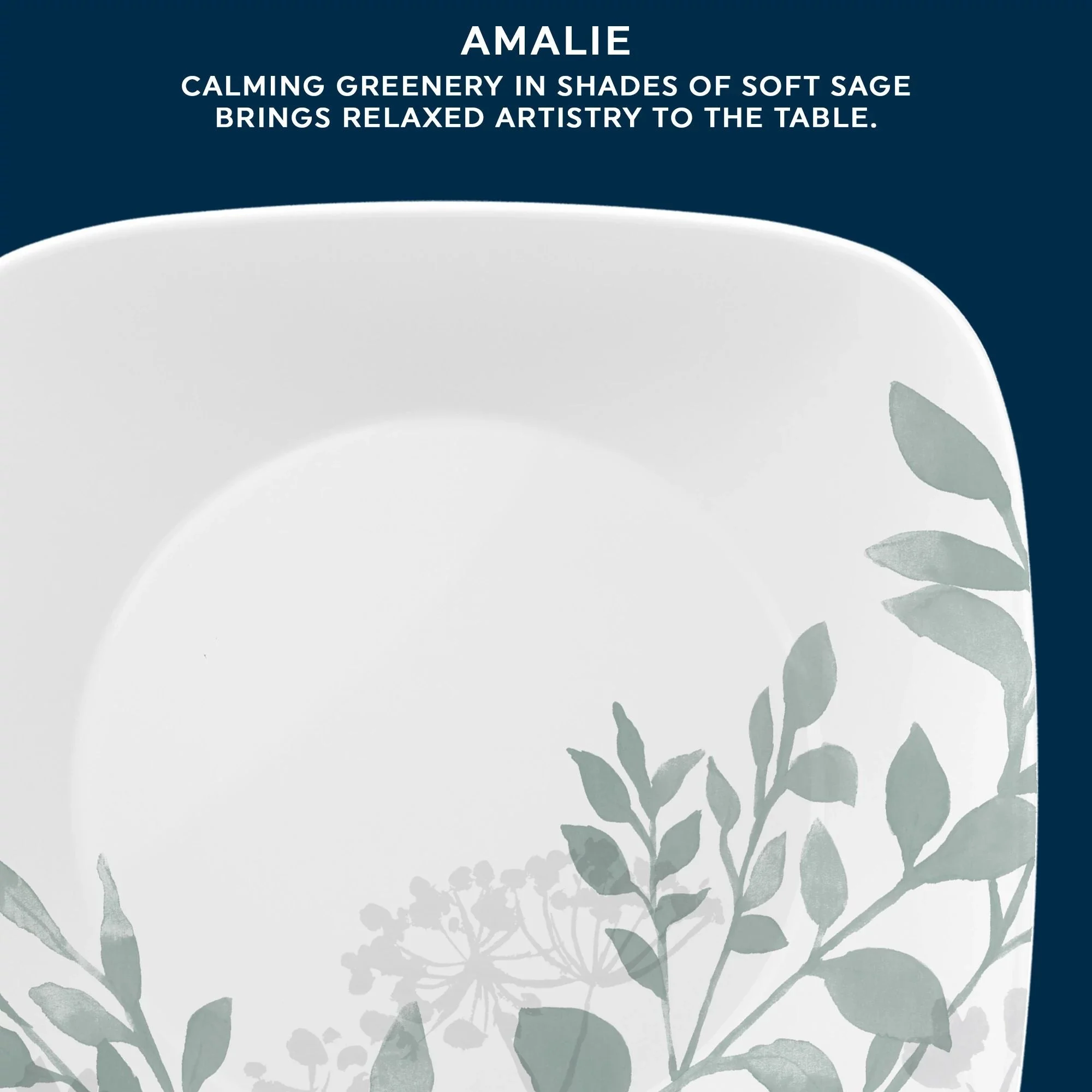 Corelle® Versatile Square Amalie 6.5 Appetizer Plate - Image 4