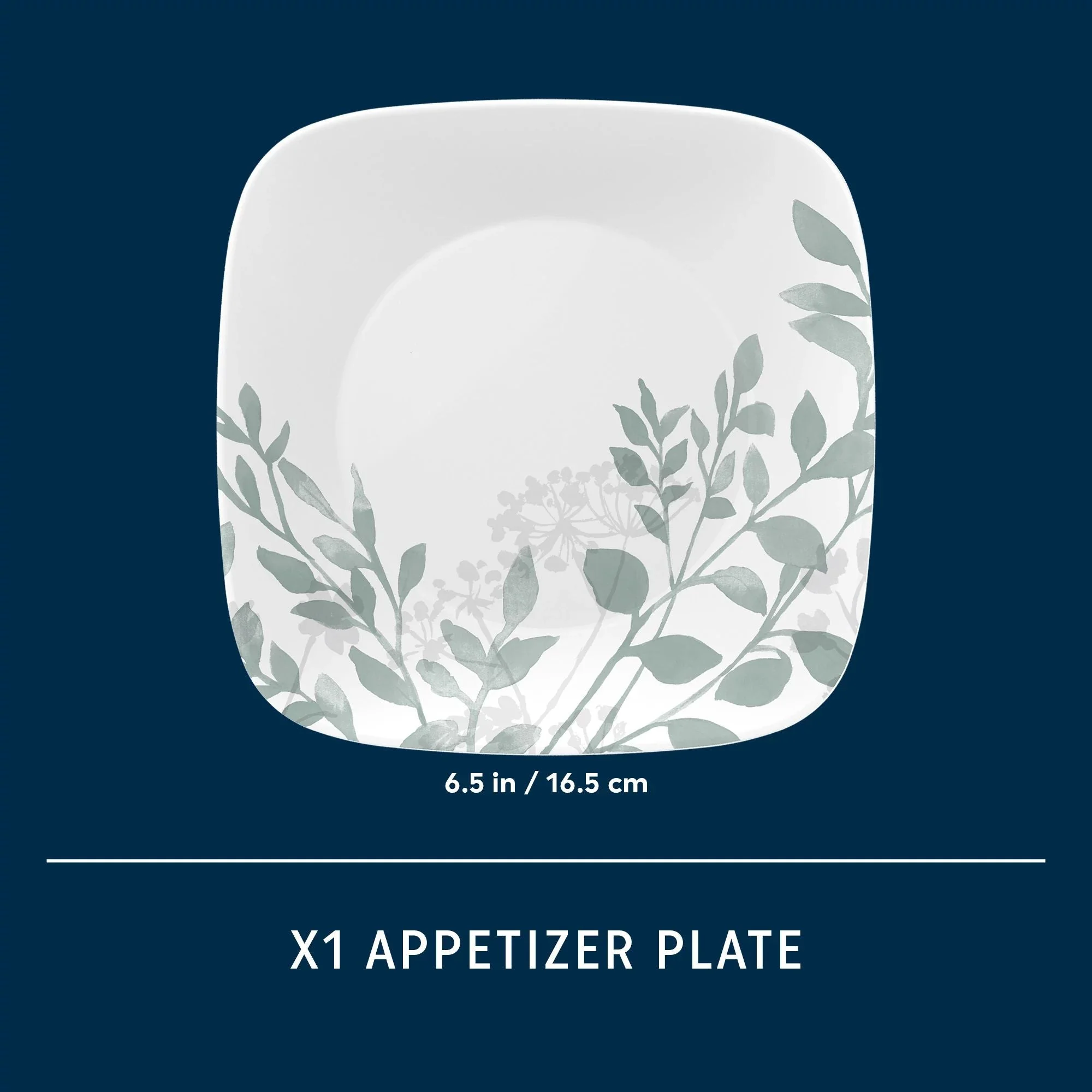 Corelle® Versatile Square Amalie 6.5 Appetizer Plate - Image 6