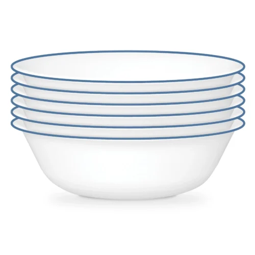 Corelle® Versatile Botanical Stripes 18-ounce Cereal Bowls, 6-pack