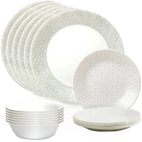 Corelle® Versatile Knox 18-piece Dinnerware Set, Service for 6