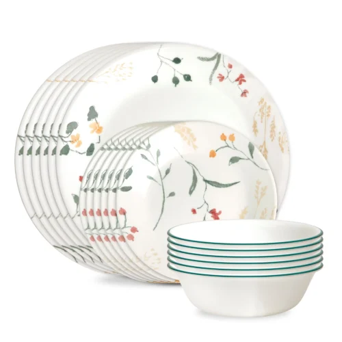 Corelle® Versatile Wildflower Scatter 18-piece Dinnerware Set, Service for 6