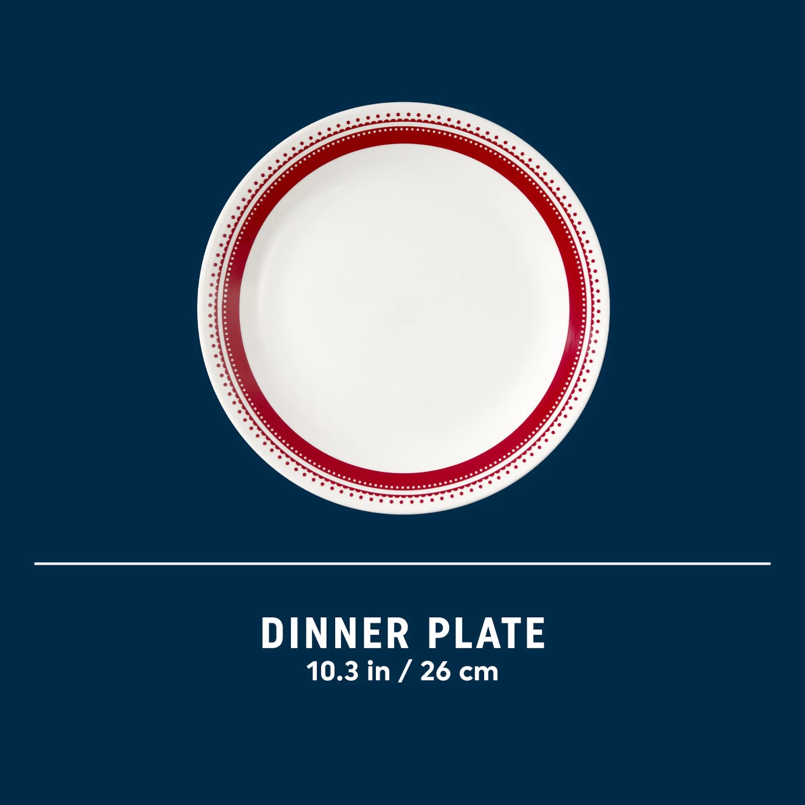 Corelle® Versatile Sadie 10.25 Dinner Plate - Image 6
