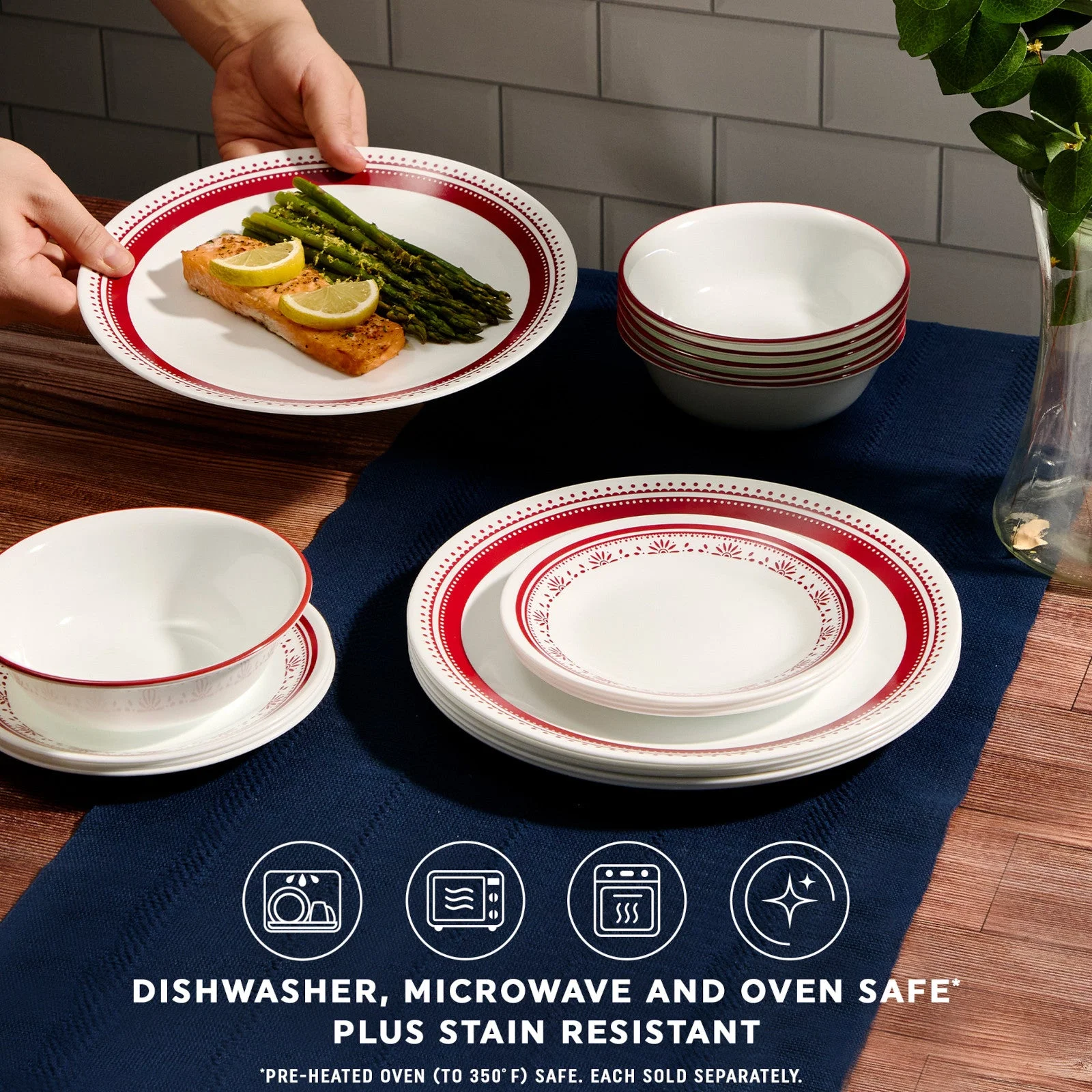 Corelle® Versatile Sadie 6.75 Appetizer Plate - Image 4