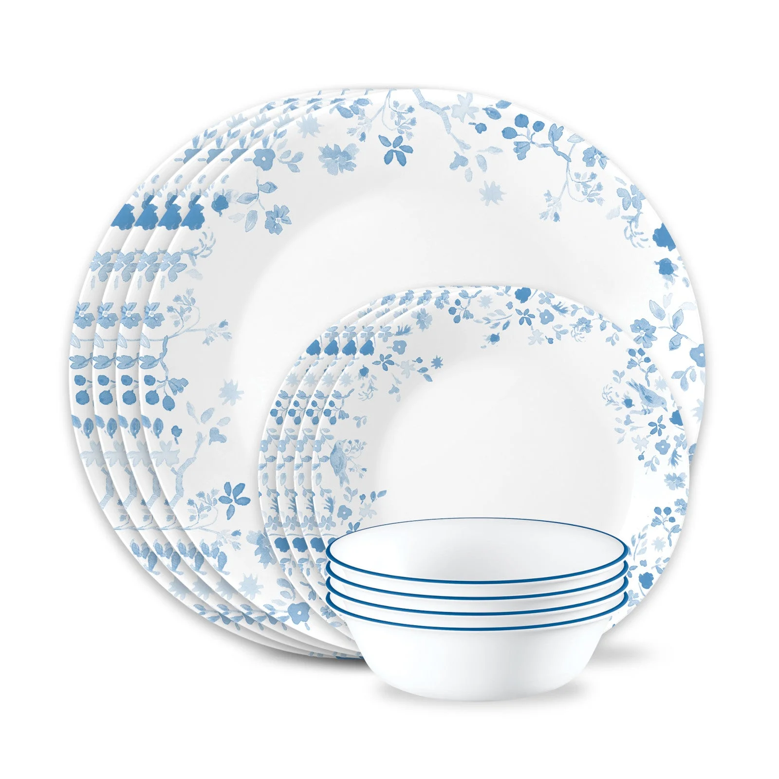 Corelle® Versatile Garden Song 12-piece Dinnerware Set, Service for 4