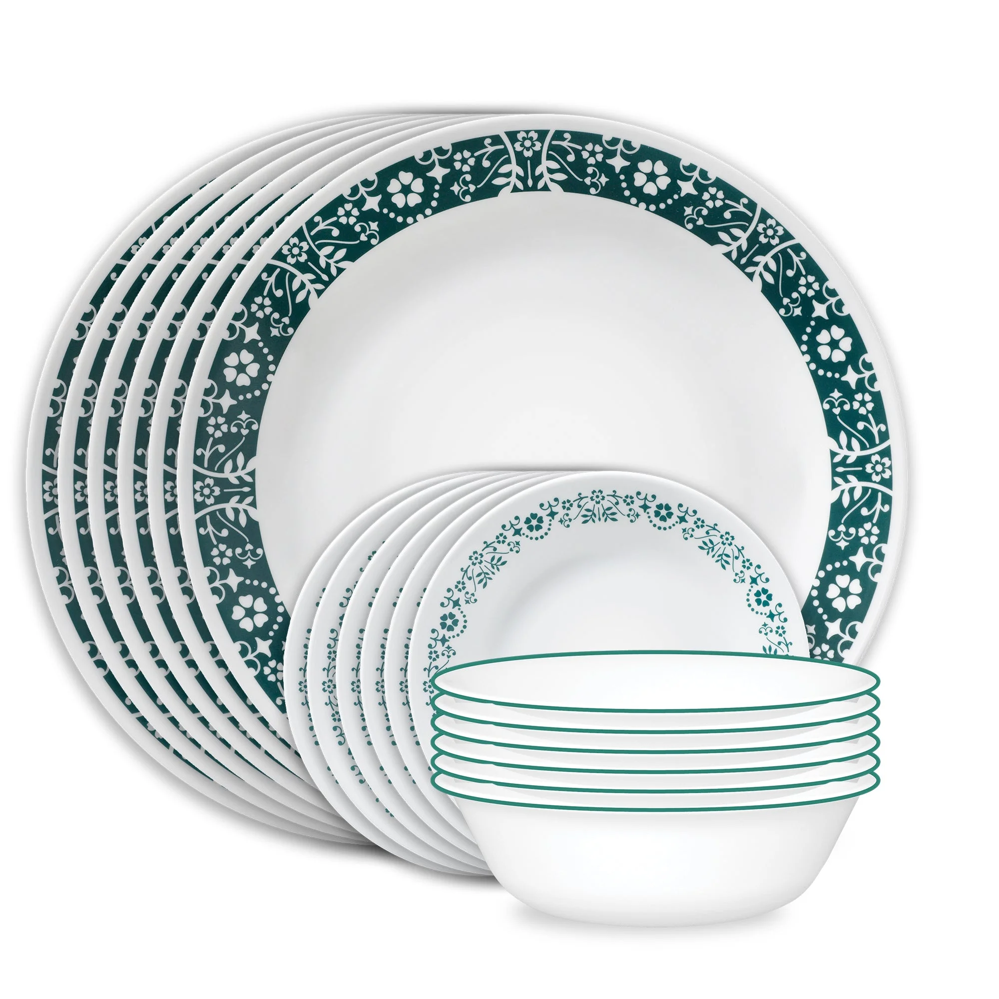 Corelle® Versatile Penelope 18-piece Dinnerware Set, Service for 6