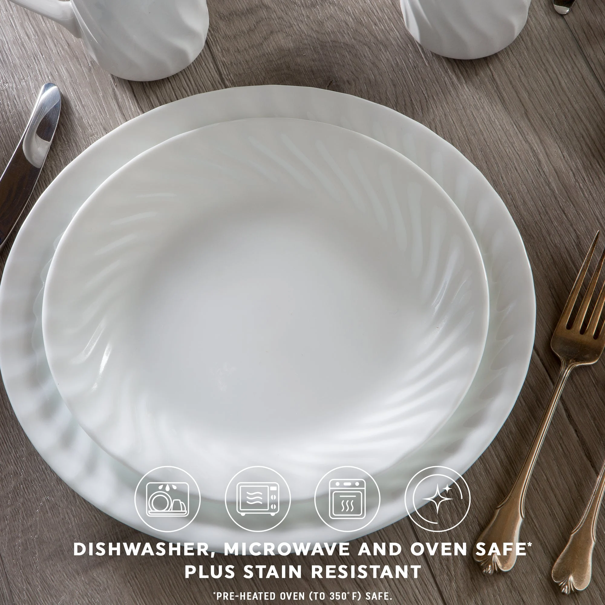 Corelle® Versatile Enhancements 8.5 Salad Plate - Image 3