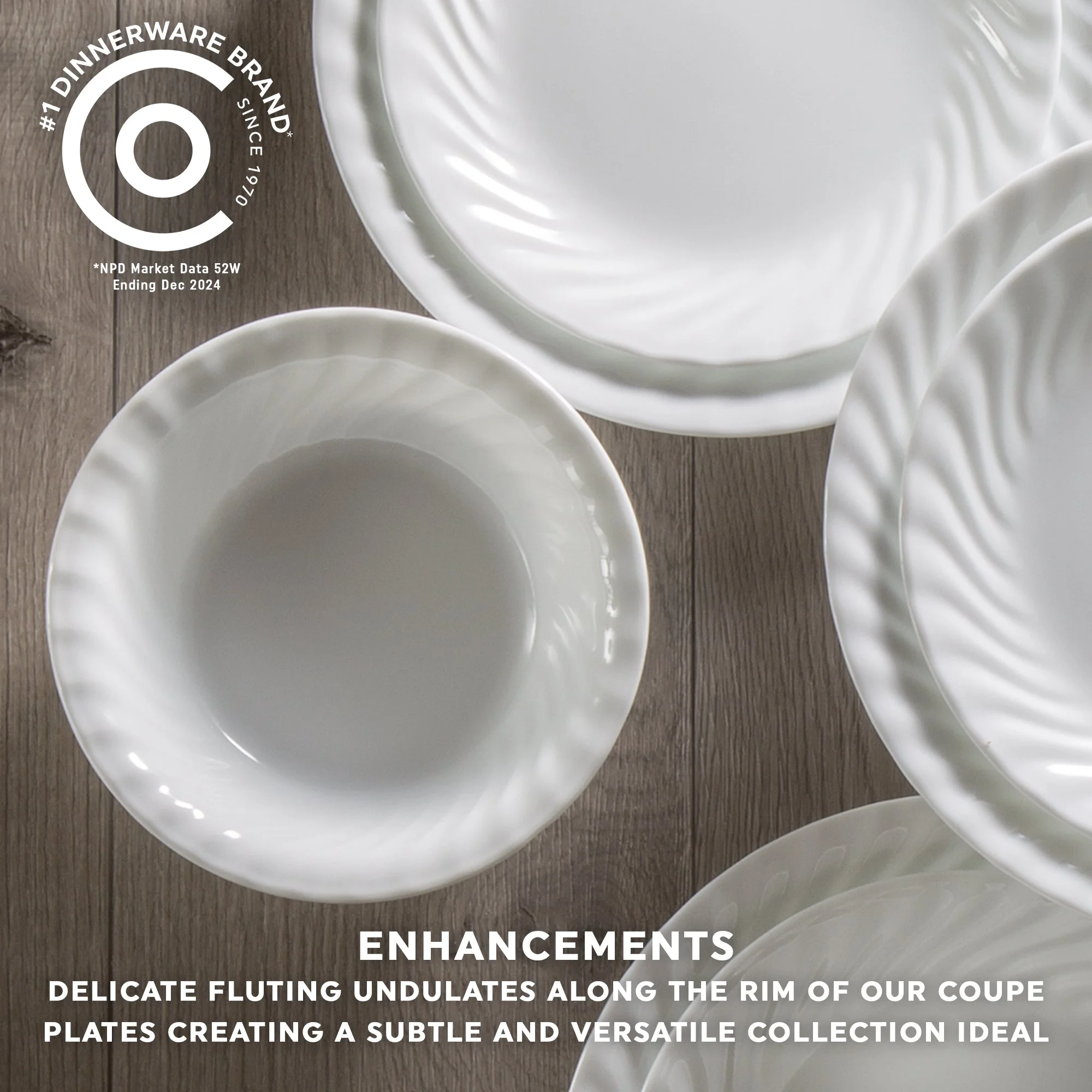 Corelle® Versatile Enhancements 18-ounce Glass Cereal/Soup Bowl - Image 3
