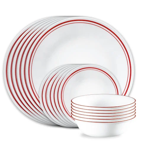 Corelle® Versatile Logan 18-piece Dinnerware Set, Service for 6