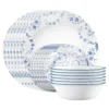 Corelle® Versatile Darlington 18-piece Dinnerware Set, Service for 6