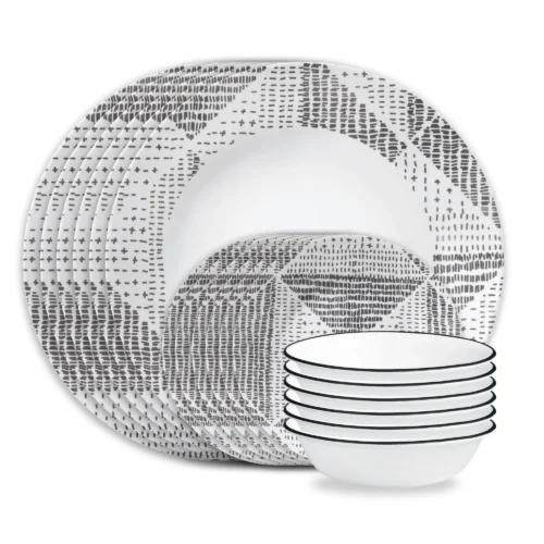 Corelle® Versatile Odisha 18-piece Dinnerware Set, Service for 6