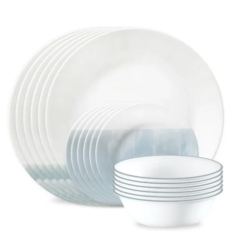 Corelle® Versatile Foggy Seas 18-piece Dinnerware Set, Service for 6