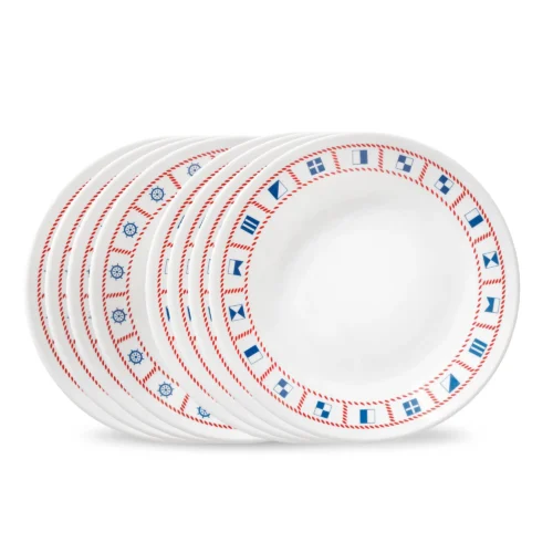 Corelle® Versatile Sailing Away 6.75 Appetizer Plate, 8-pack